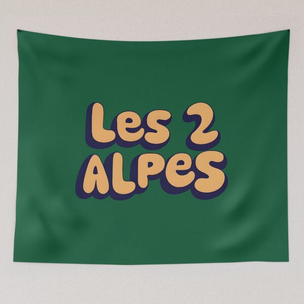 Item preview, Retro Les 2 Alpes Ski Delight designed and sold by tokyojeff.
