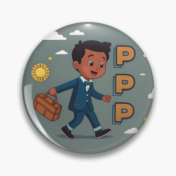 Item preview, JW Children’s ministry pin designed and sold by Lashae Parris.