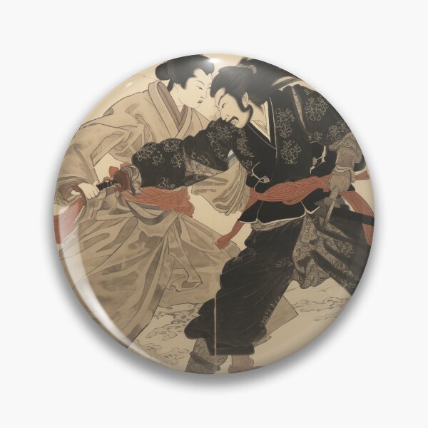 Item preview, Japanese woman samurai fight designed and sold by Last-Train.