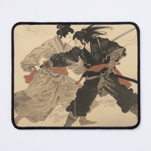 Item preview, Japanese woman samurai fight designed and sold by Last-Train.