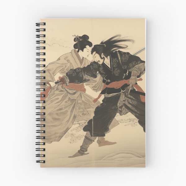 Item preview, Japanese woman samurai fight designed and sold by Last-Train.