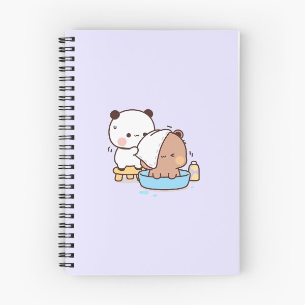 Item preview, Bubu and Dudu Bath | Cute Bear Couple | Panda Yier | Bubu Brownie Bear designed and sold by valeriehsin.