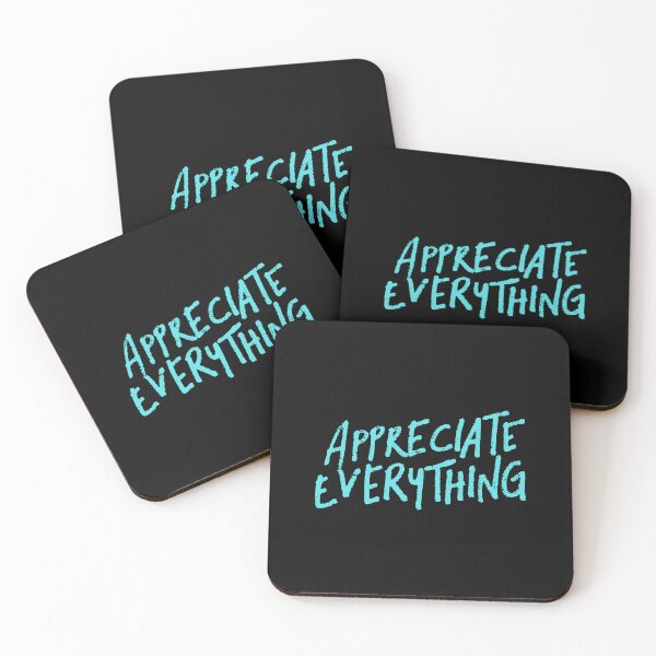 Item preview, Inspirational Quote "appreciate everything" designed and sold by bvdesignart.