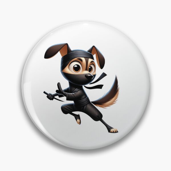Item preview, Ninja Dog - Warrior Loyalty designed and sold by Veteme.