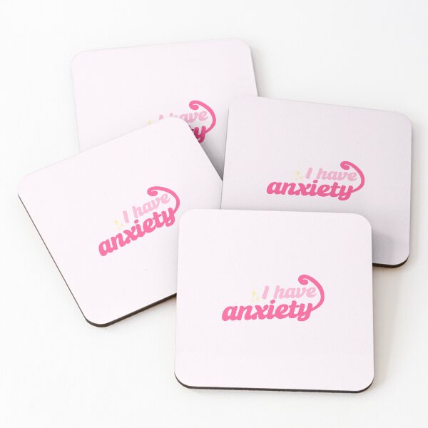 Item preview, I Have Anxiety Pink Design designed and sold by brookiecookie37.