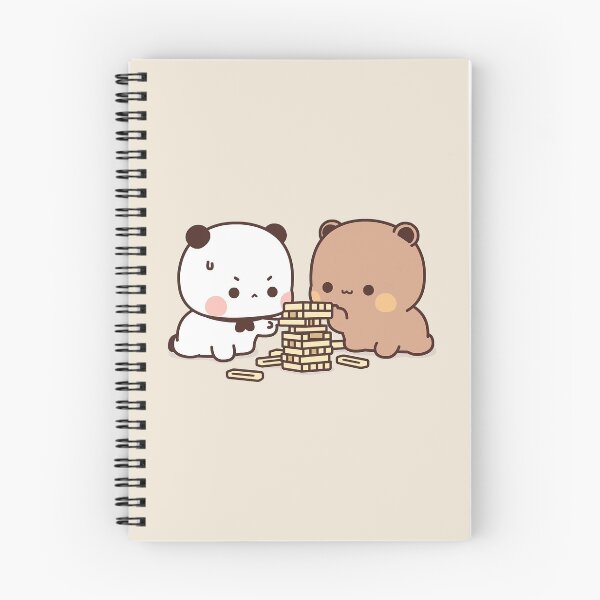 Item preview, Bubu and Dudu Games | Cute Bear Couple | Panda Yier | Bubu Brownie Bear designed and sold by valeriehsin.