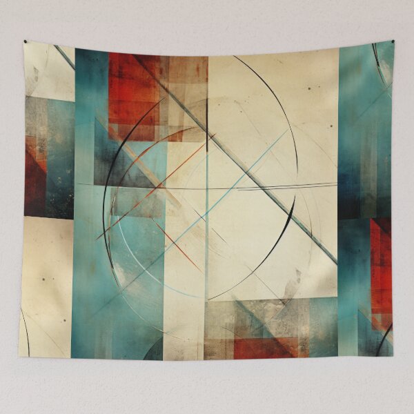 Item preview, Abstract Harmony: Geometry and Colors designed and sold by Piotrek0001.