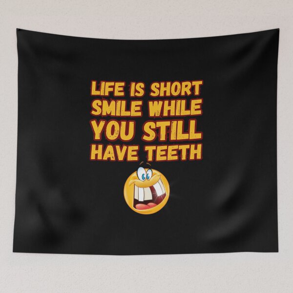 Item preview, Life is short. Grin & Win. designed and sold by GiveMeMood.