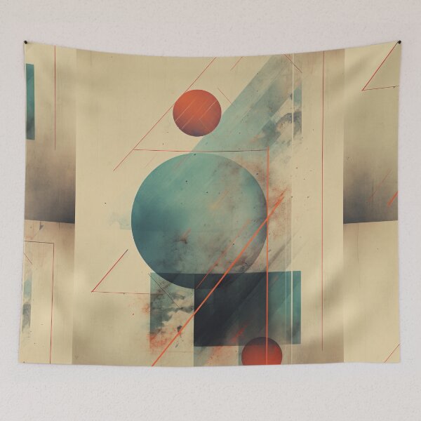 Item preview, Abstract Harmony: Geometry and Colors designed and sold by Piotrek0001.