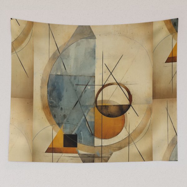 Item preview, Abstract Harmony: Geometry and Colors designed and sold by Piotrek0001.
