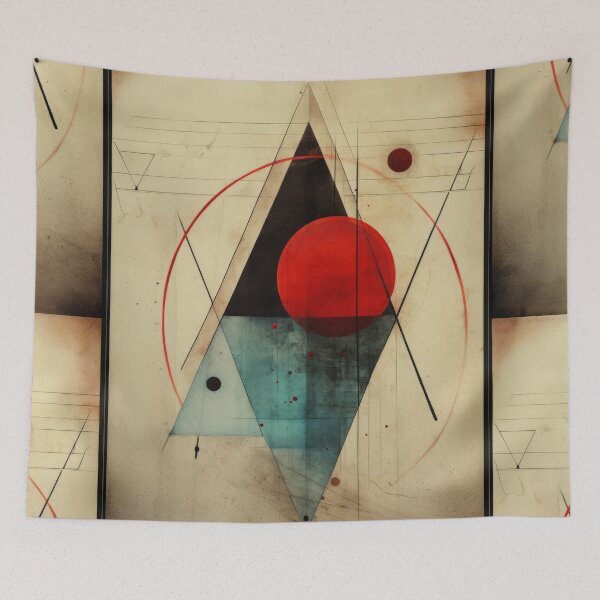 Item preview, Abstract Harmony: Geometry and Colors designed and sold by Piotrek0001.