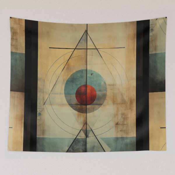 Item preview, Abstract Harmony: Geometry and Colors designed and sold by Piotrek0001.