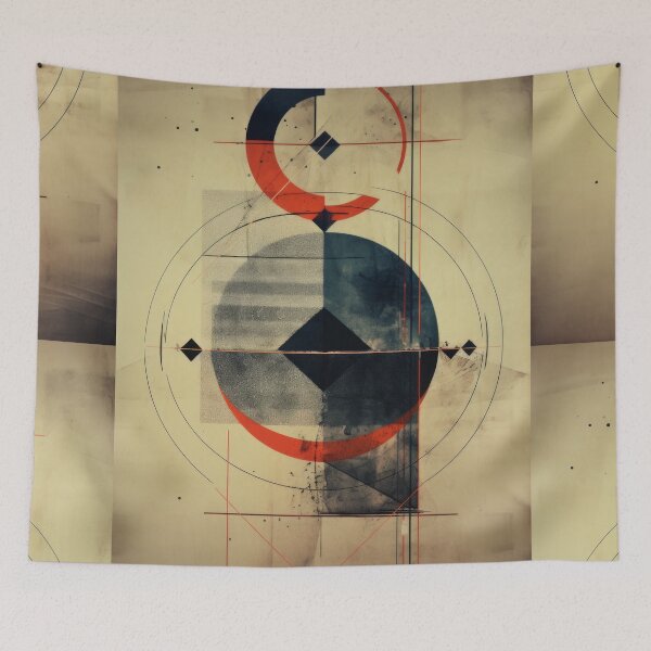 Item preview, Abstract Harmony: Geometry and Colors designed and sold by Piotrek0001.