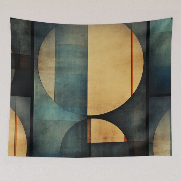 Item preview, Abstract Harmony: Geometry and Colors designed and sold by Piotrek0001.