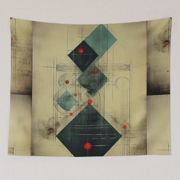 Item preview, Abstract Harmony: Geometry and Colors designed and sold by Piotrek0001.