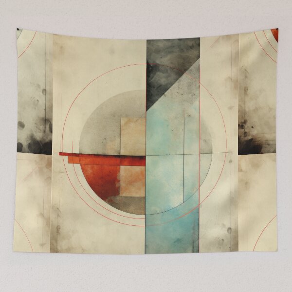 Item preview, Abstract Harmony: Geometry and Colors designed and sold by Piotrek0001.