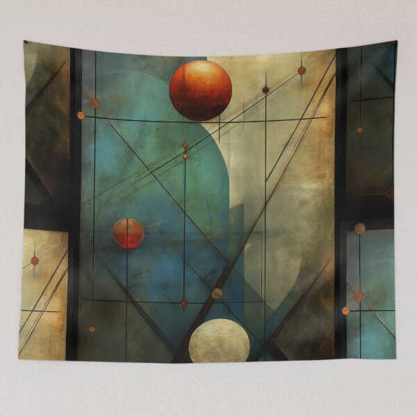 Item preview, Abstract Harmony: Geometry and Colors designed and sold by Piotrek0001.