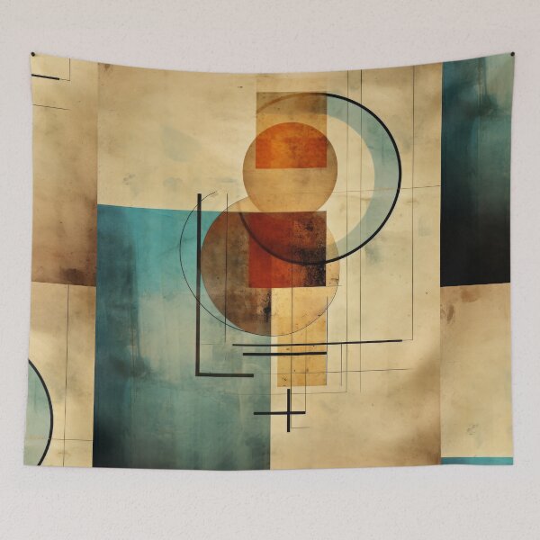 Item preview, Abstract Harmony: Geometry and Colors designed and sold by Piotrek0001.