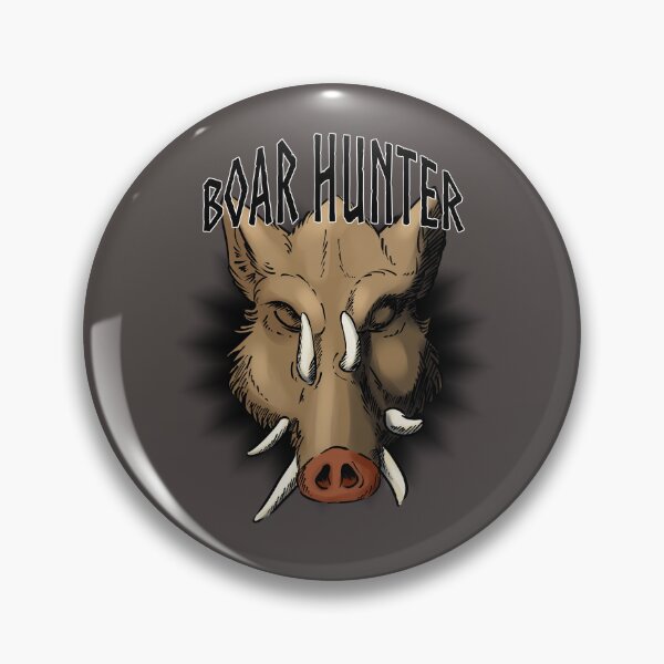 Item preview, Valheim Boar Hunter Trophy designed and sold by nemrowan.