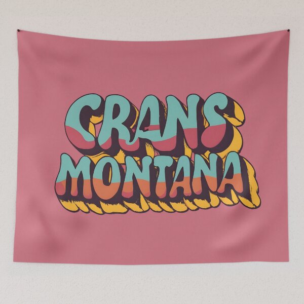 Item preview, Crans Montana 70s Ski Vibes designed and sold by tokyojeff.