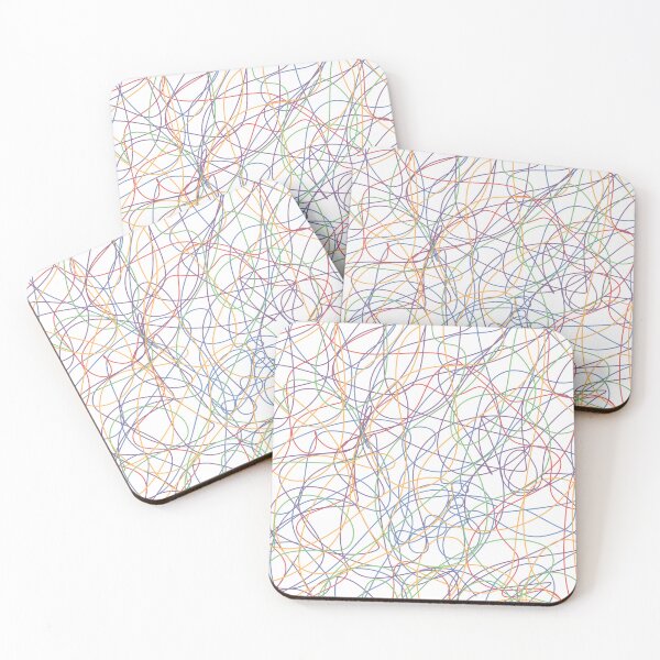 Item preview, Colourful scribbles designed and sold by 4Drachma.