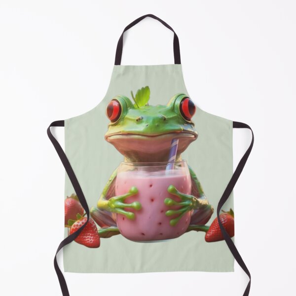 Item preview, Funny Strawberry frog milk designed and sold by Obinne.