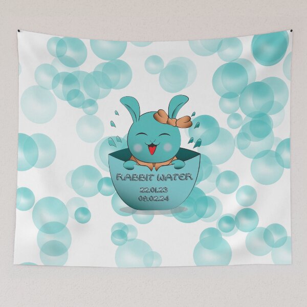 Item preview, Rabbit Water Kawaii designed and sold by NaitoGraphisme.