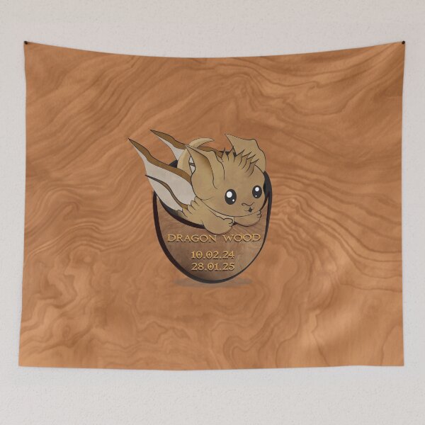 Item preview, Dragon Wood Kawaii designed and sold by Naito Art.