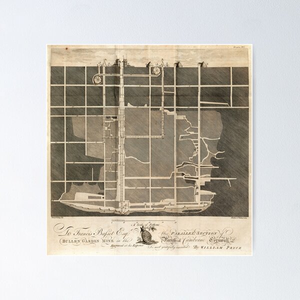 Item preview, Cornish tin mine, 1778 (C024/3964) designed and sold by SciencePhoto.