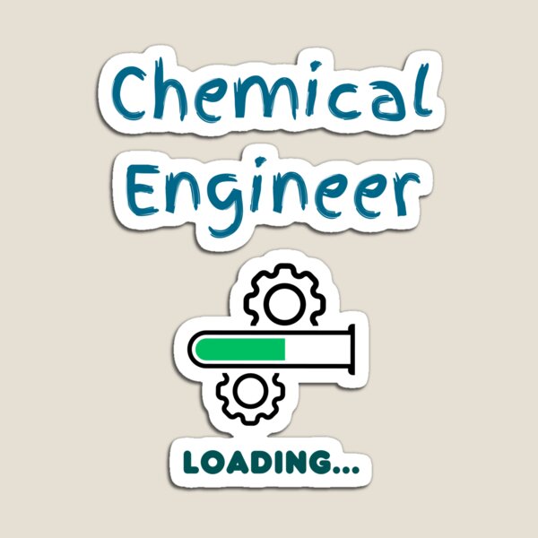 Item preview, Chemical engineer Loading || In Progress designed and sold by ShopWearInspire.