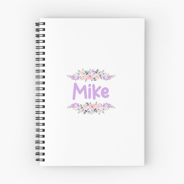Item preview, Purple Flower Mike Name Label  designed and sold by NormadWorld.