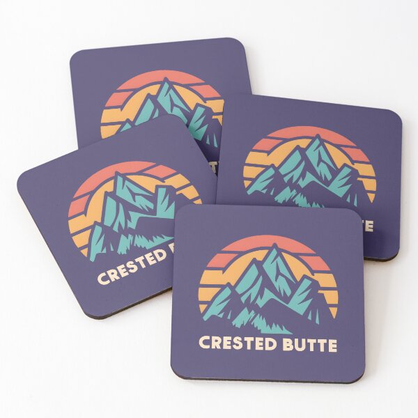 Item preview, Crested Butte Retro Revival designed and sold by tokyojeff.
