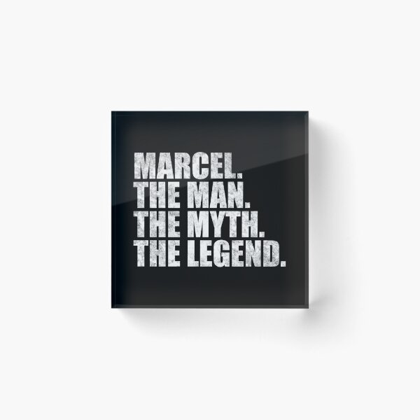 Item preview, Marcel Name Marcel The Man The Myth The legend designed and sold by Teelogic.