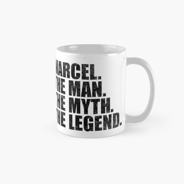 Item preview, Marcel Name Marcel The Man The Myth The legend designed and sold by Teelogic.