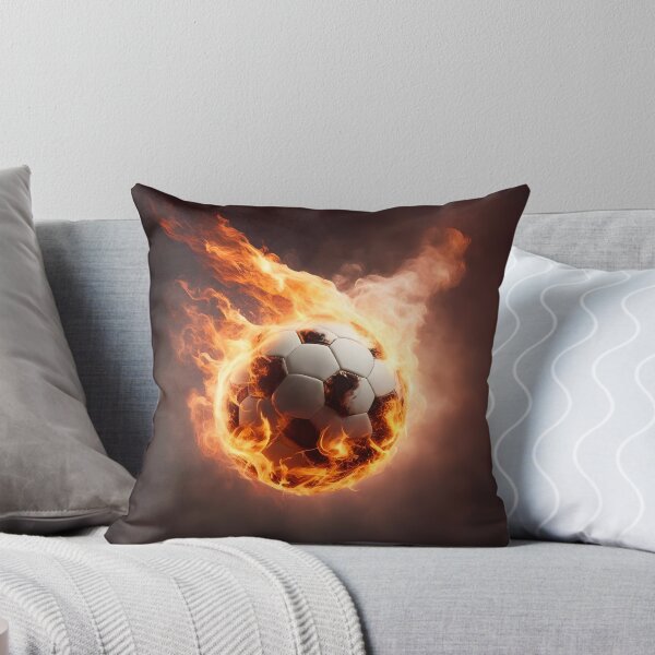 Item preview, soccer ball on fire designed and sold by IzoGen78.