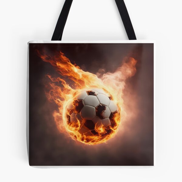 Item preview, soccer ball on fire designed and sold by IzoGen78.