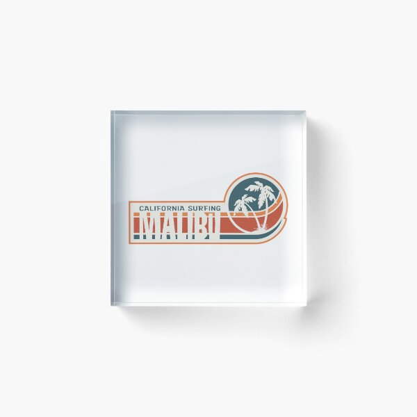 Item preview, Surfing Malibu Beach designed and sold by Wild-Co.