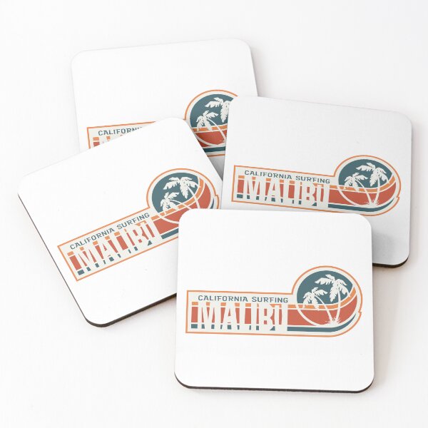 Item preview, Surfing Malibu Beach designed and sold by Wild-Co.