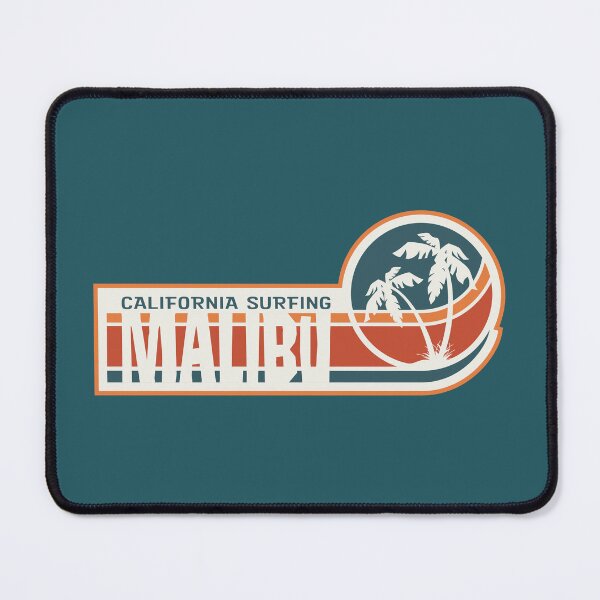 Item preview, Surfing Malibu Beach designed and sold by Wild-Co.