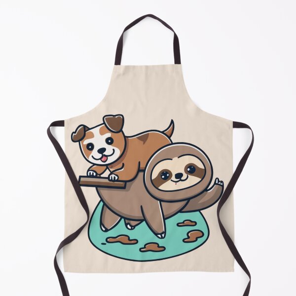 Item preview, Cute Sloth and Dog Friendship for Animals Lover designed and sold by Laugh-Lines.