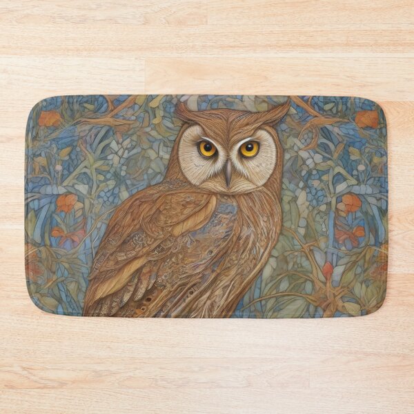 Item preview, Whimsical Owl and Willow Artistry in Vintage Style designed and sold by Tamas Das.