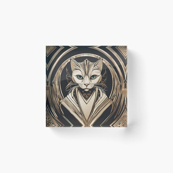 Item preview, Gato Art Déco designed and sold by ArDecoS.