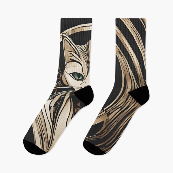 Item preview, Art Deco Cat designed and sold by ArDecoS.