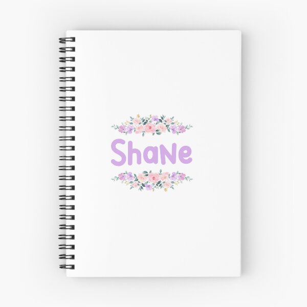 Item preview, Purple Flower Shane Name Label  designed and sold by NormadWorld.