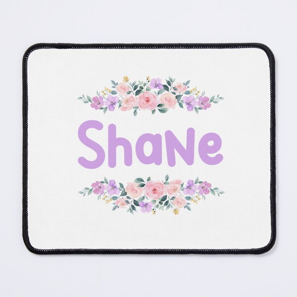Item preview, Purple Flower Shane Name Label  designed and sold by NormadWorld.