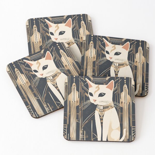 Item preview, Gato estilo Art Déco designed and sold by ArDecoS.