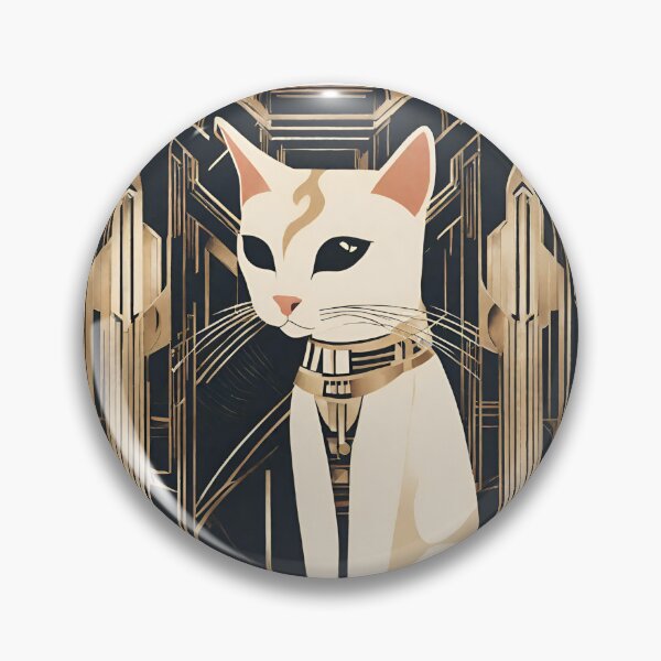 Artikelvorschau, Katzen-Art-Deco-Stil entworfen und verkauft von ArDecoS.