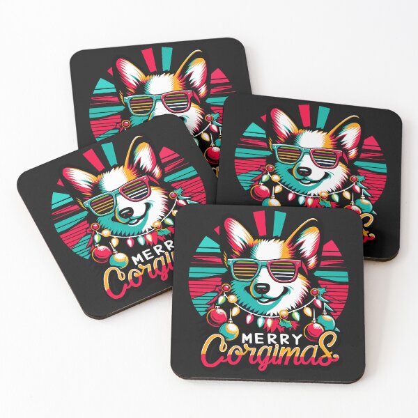Item preview, 80's Merry Corgimas designed and sold by WycWycCo.