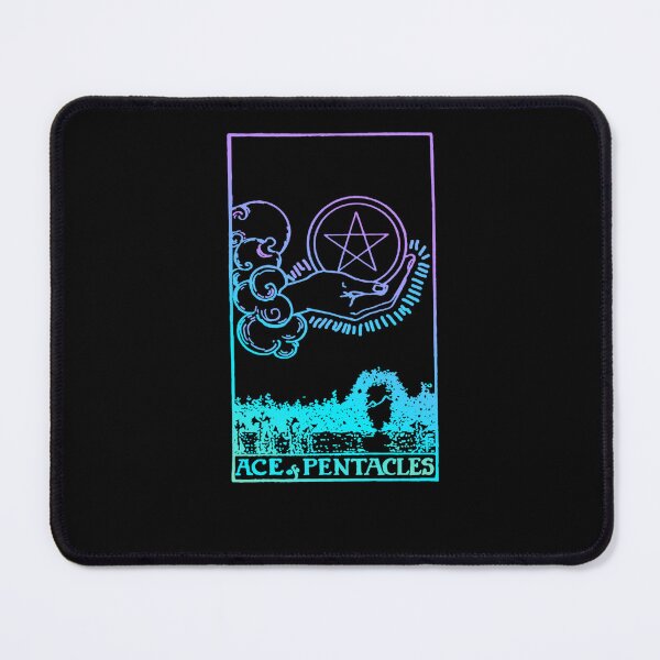 Item preview, Ace of Pentacles Tarot Card Rider Waite Witchy designed and sold by taaddison50.