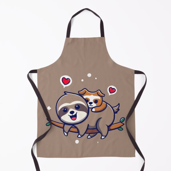 Item preview, Cute Sloth and Dog Friendship for Animals Lover designed and sold by Laugh-Lines.